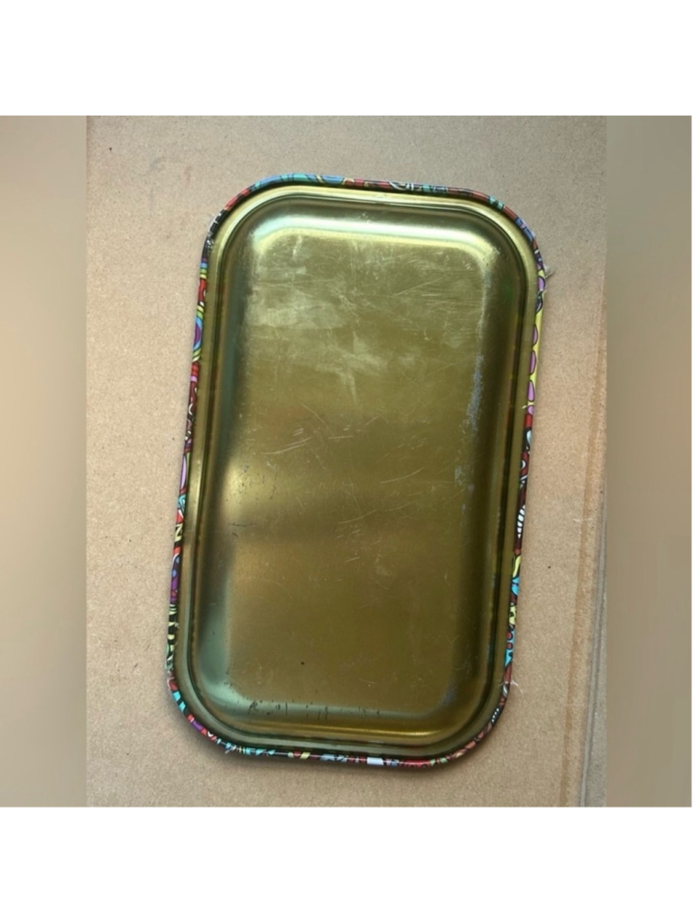 Psychedelic Rolling Tray with Soft Magnetic Lid - Picture 3 of 9